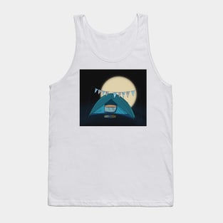 Camping Date Night Illustration Tank Top